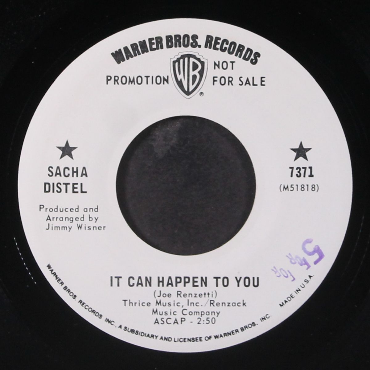 it can happen to you by SACHA DISTEL