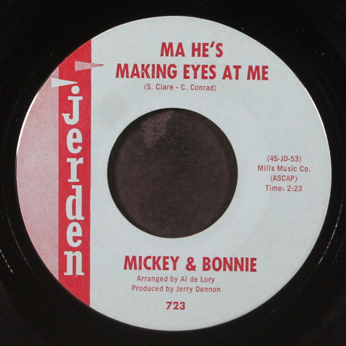 ma, he's making eyes at me / test of love by MICKEY & BONNIE