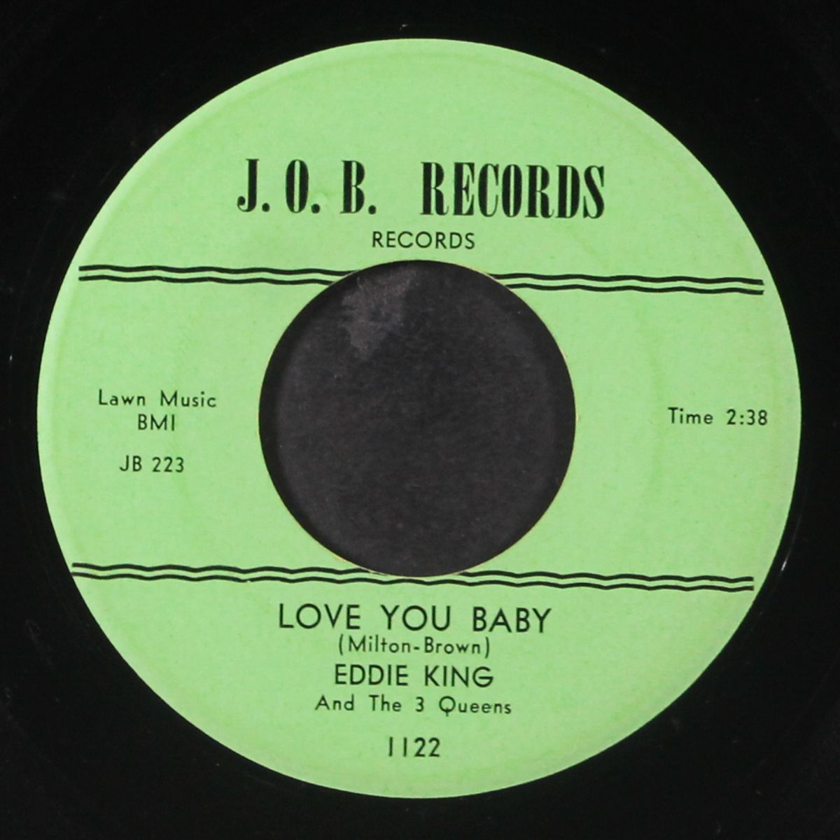 shakin' inside / love you baby by EDDIE KING & GROUP