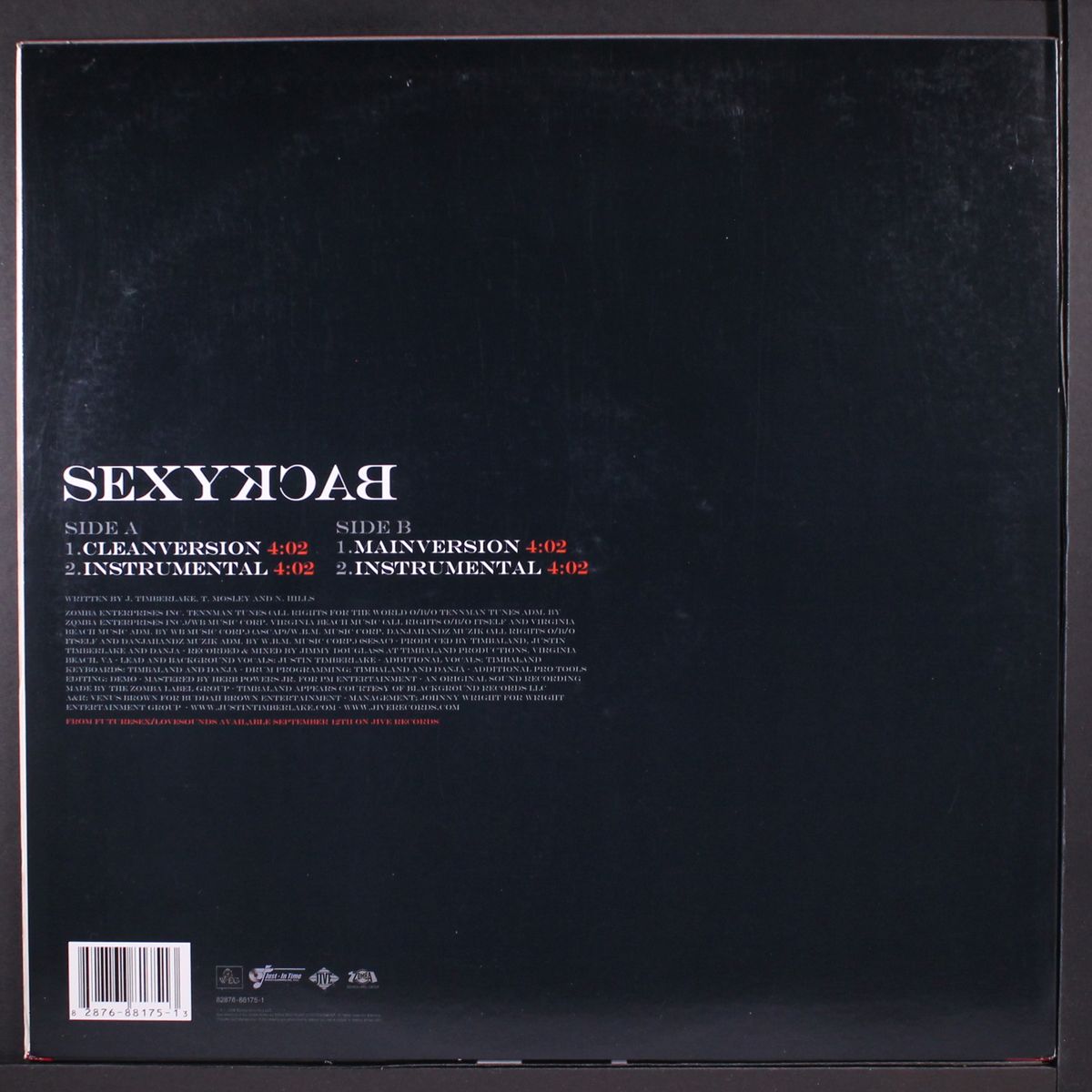 sexyback by JUSTIN TIMBERLAKE