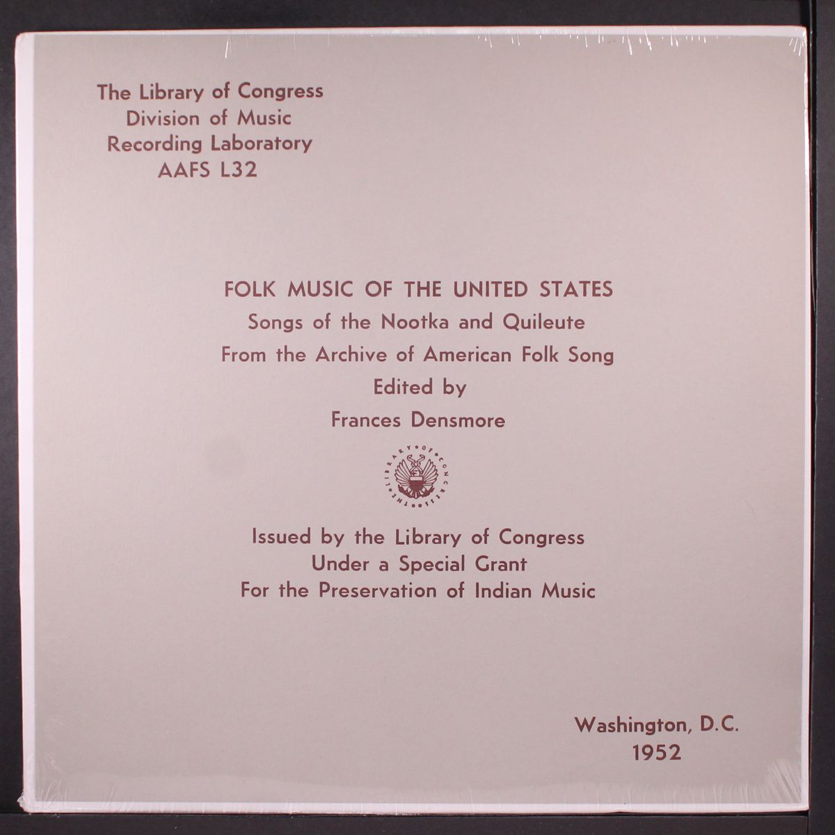songs of the nootka and quileute by VARIOUS