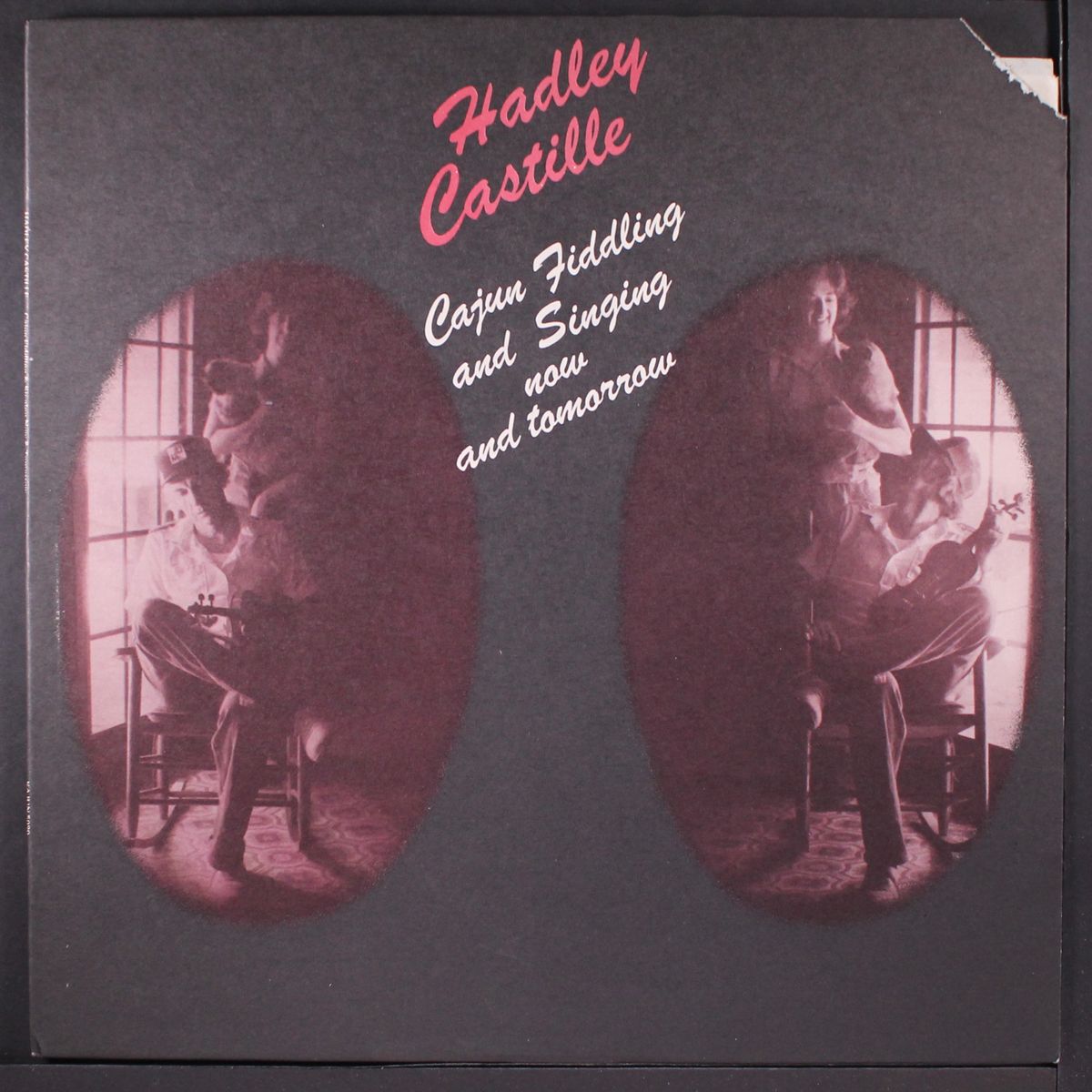 cajun fiddling and singing now and tomorrow by HADLEY CASTILLE