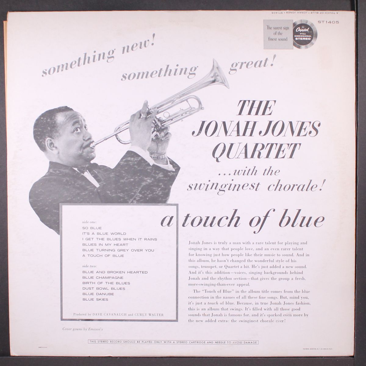 a touch of blue by JONAH JONES