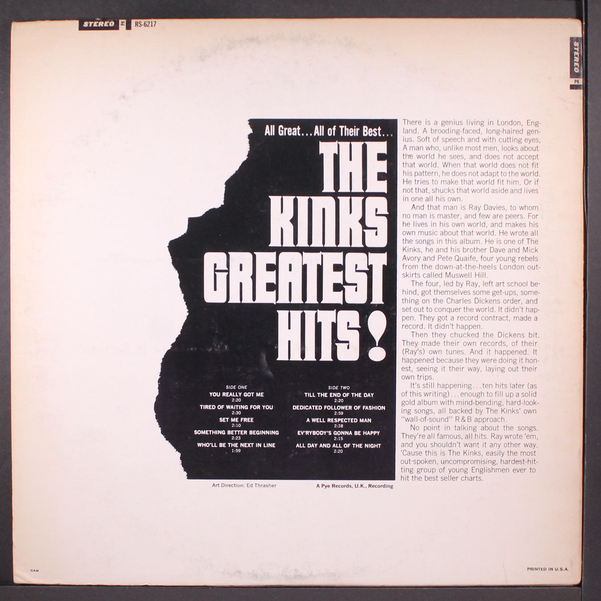 greatest hits by KINKS