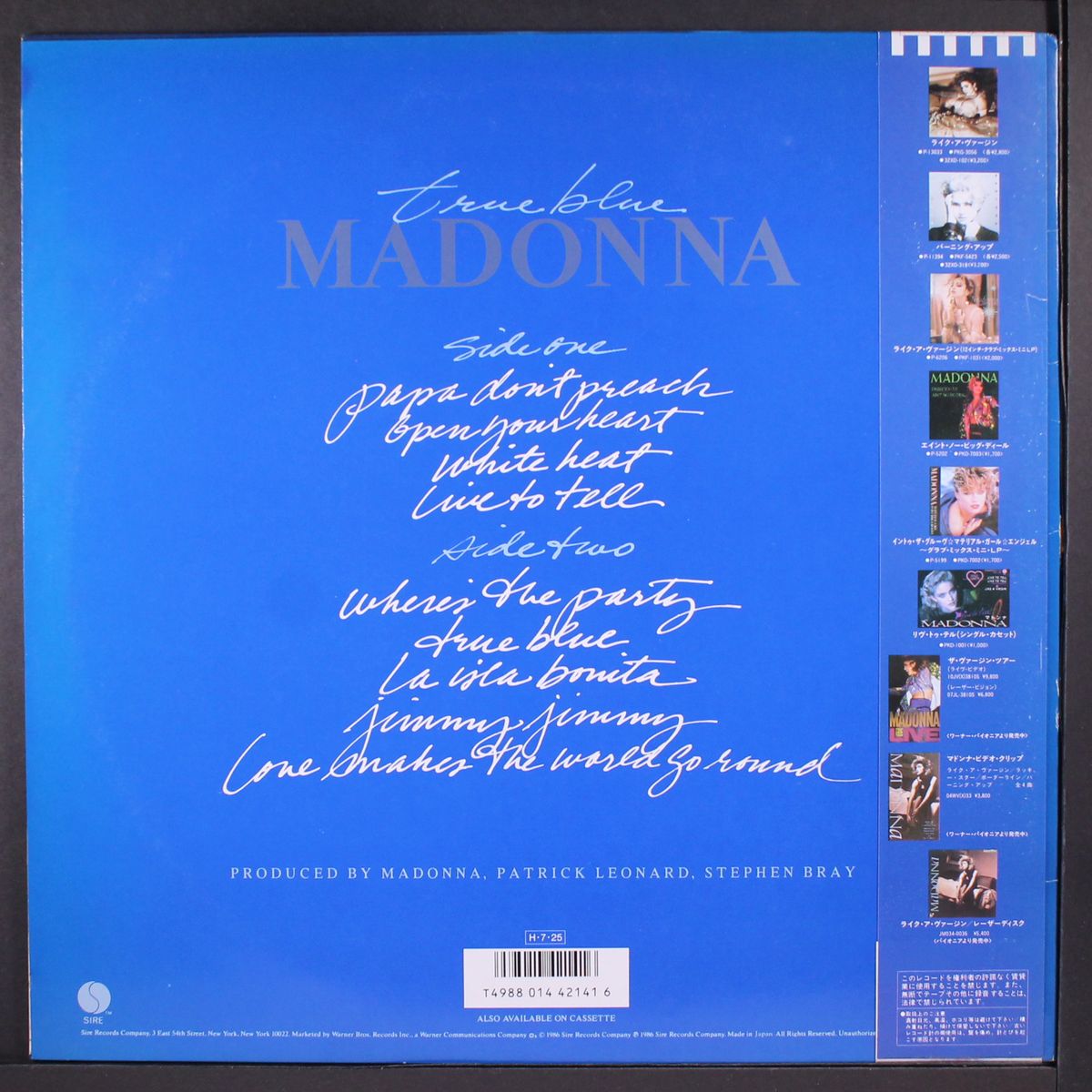 true blue by MADONNA
