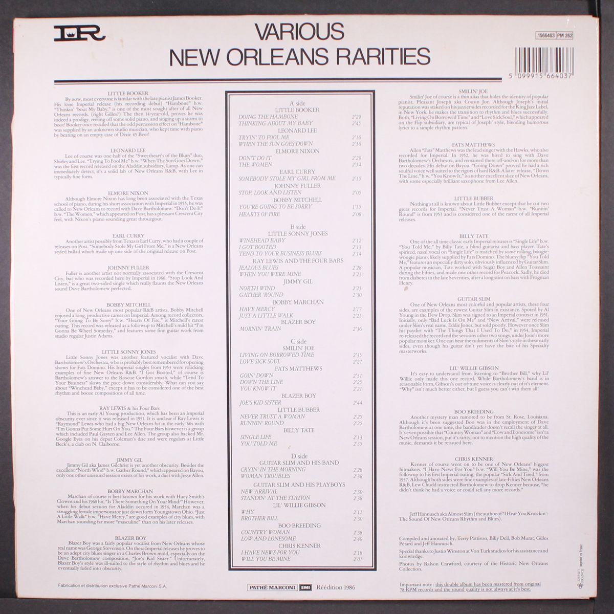 new orleans rarities by VARIOUS