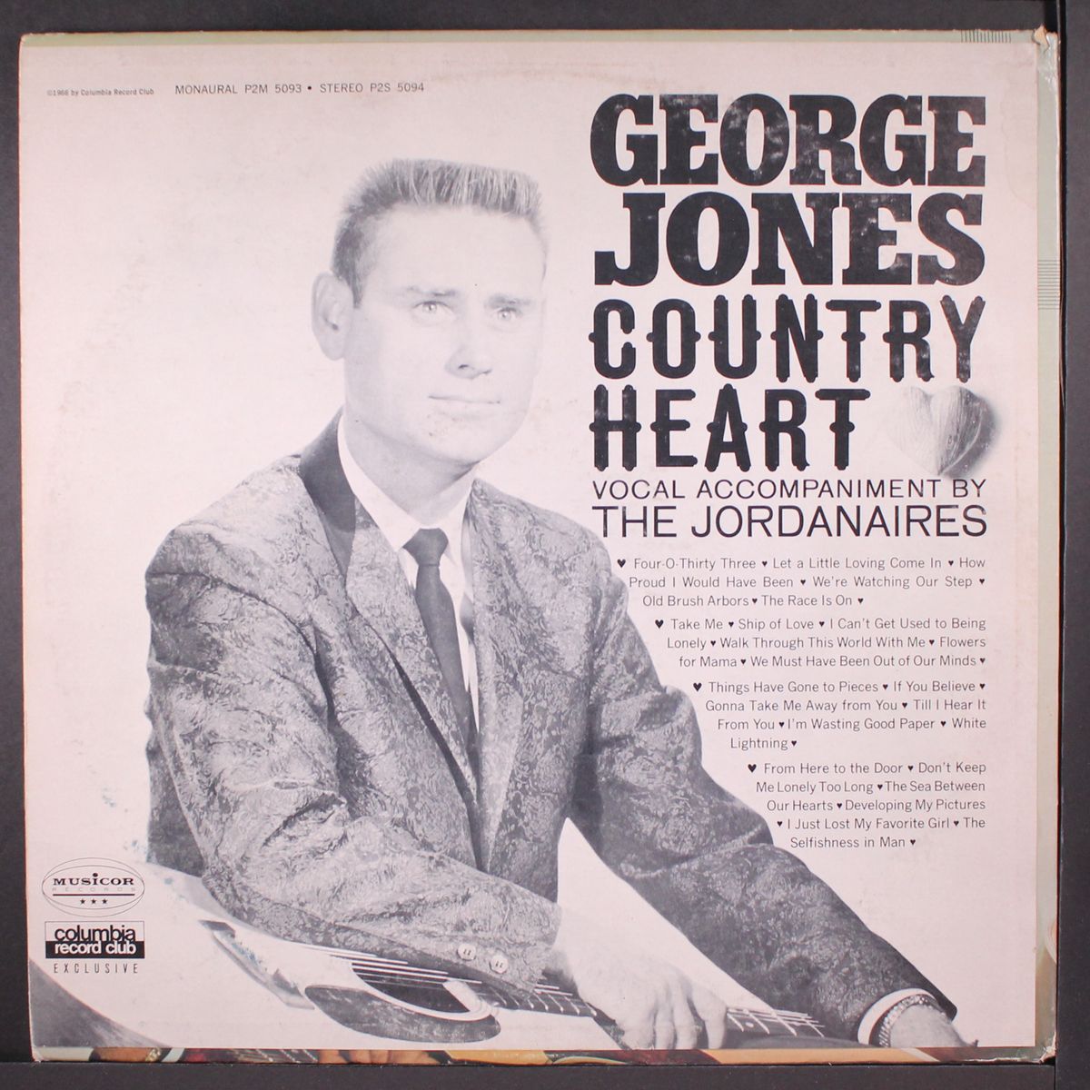 country heart by GEORGE JONES