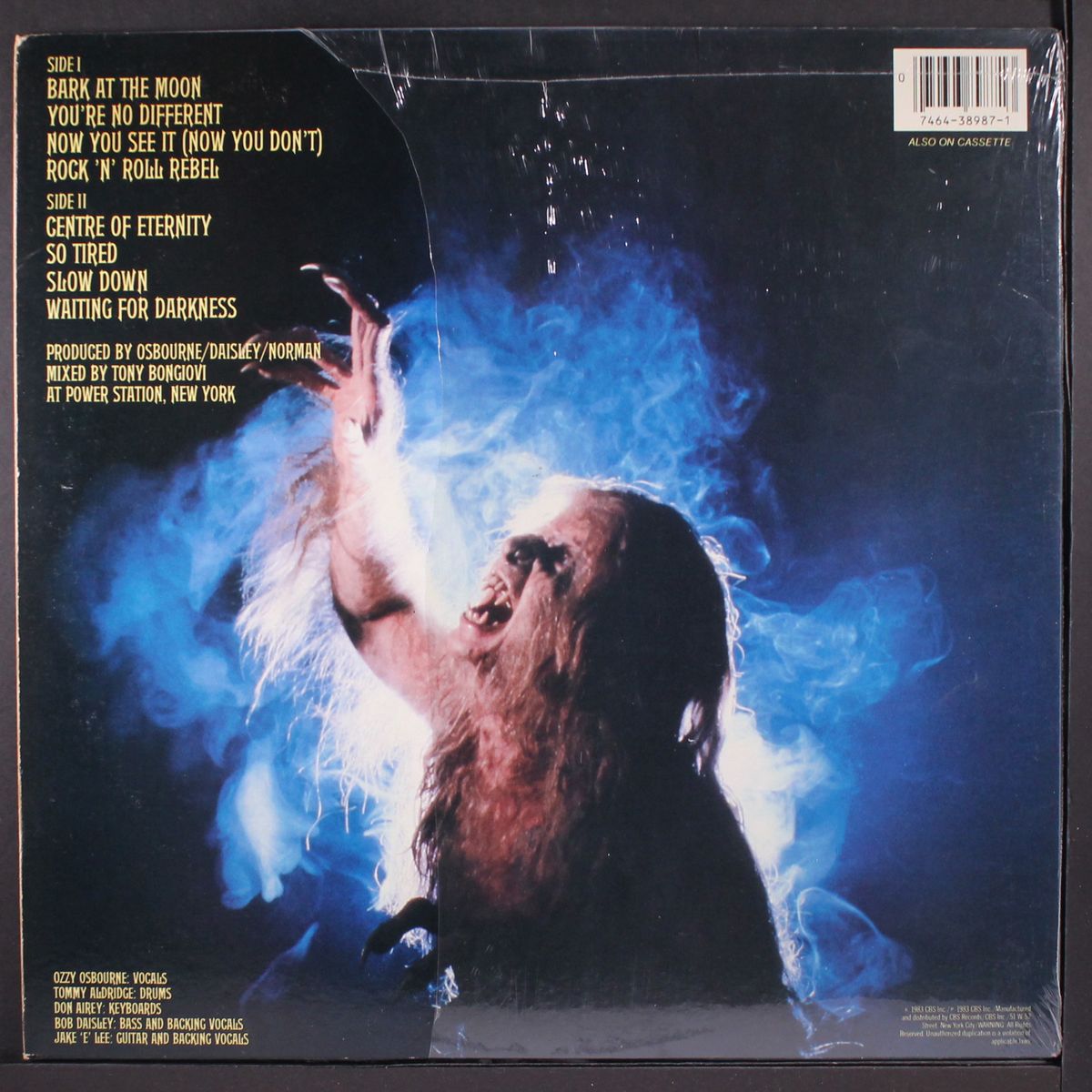 bark at the moon by OZZY OSBOURNE