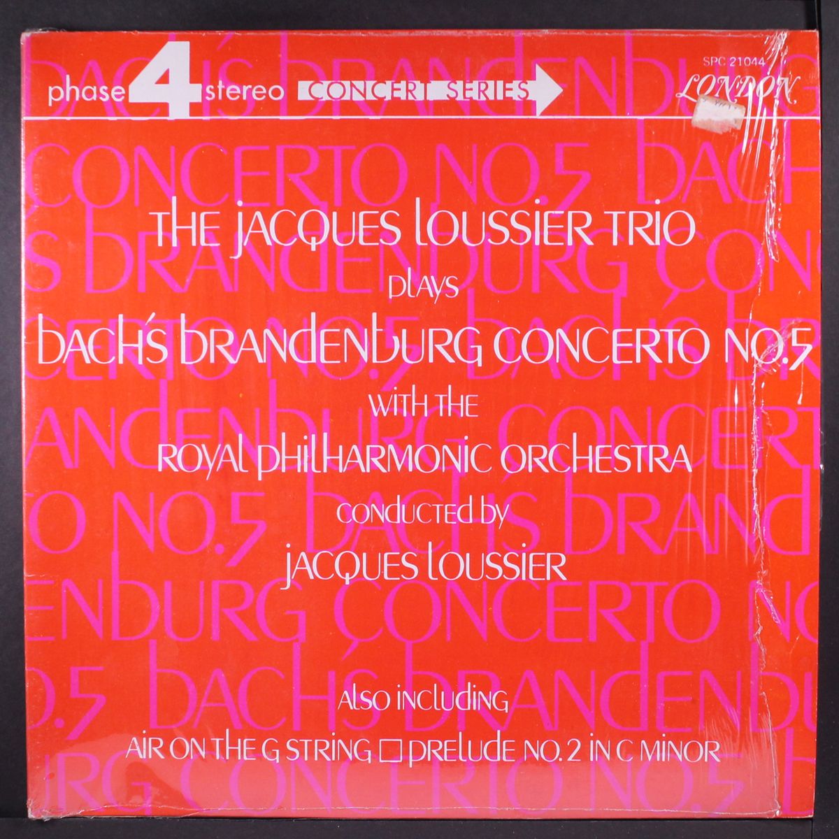 bach: brandenburg concerto no.5 by JACQUES LOUSSIER
