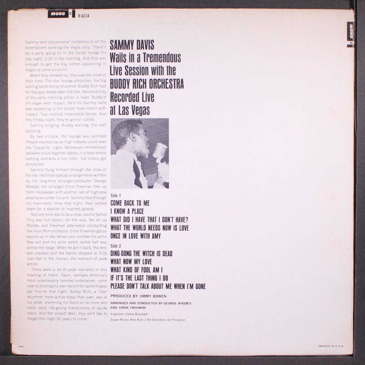 the sounds of '66 by SAMMY DAVIS, JR.