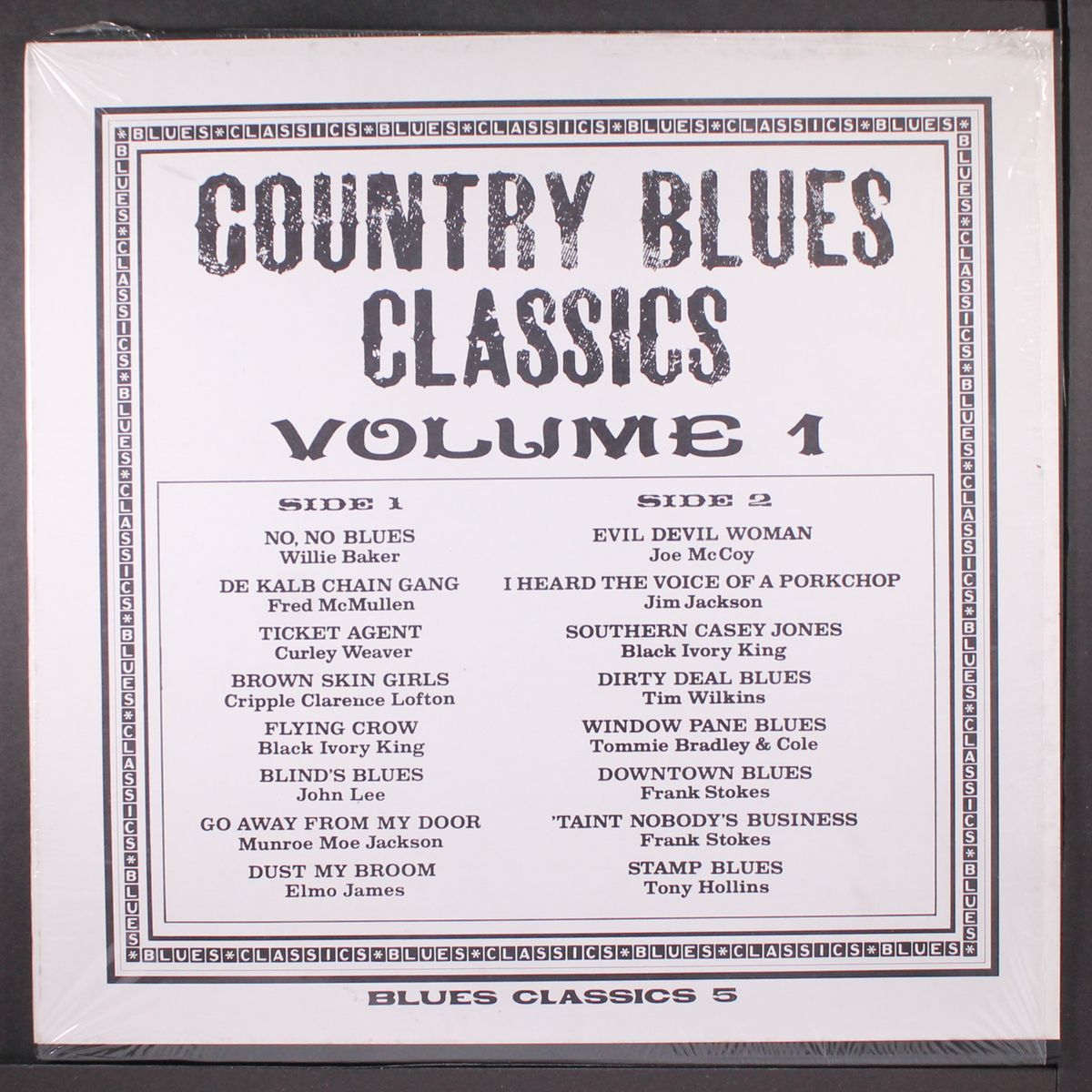 country blues classics, vol. 1 by VARIOUS