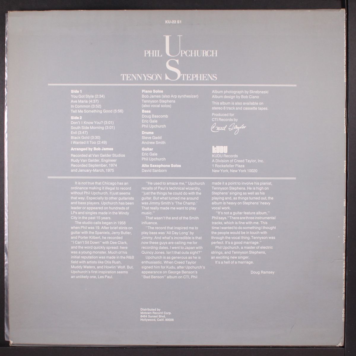 phil upchurch / tennyson stephens by PHIL UPCHURCH & TENNYSON STEPHENS