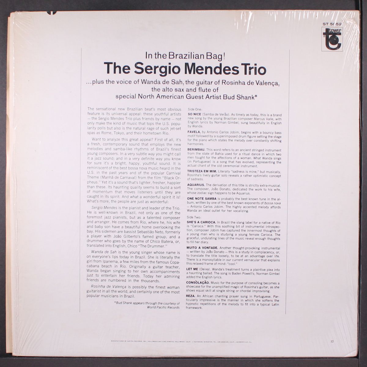 in the brazilian bag! by SERGIO MENDES TRIO