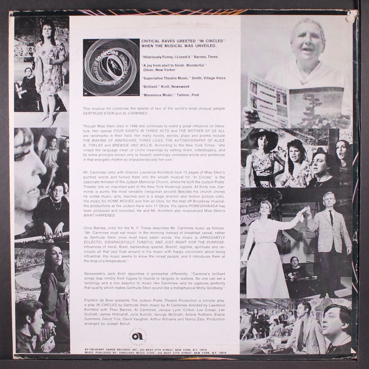 in circles by ORIGINAL CAST
