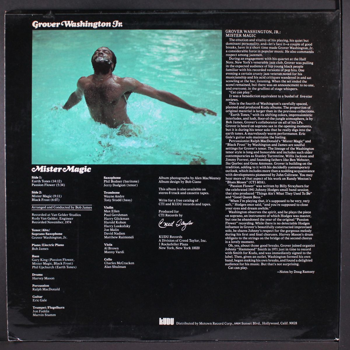 mister magic by GROVER WASHINGTON, JR.