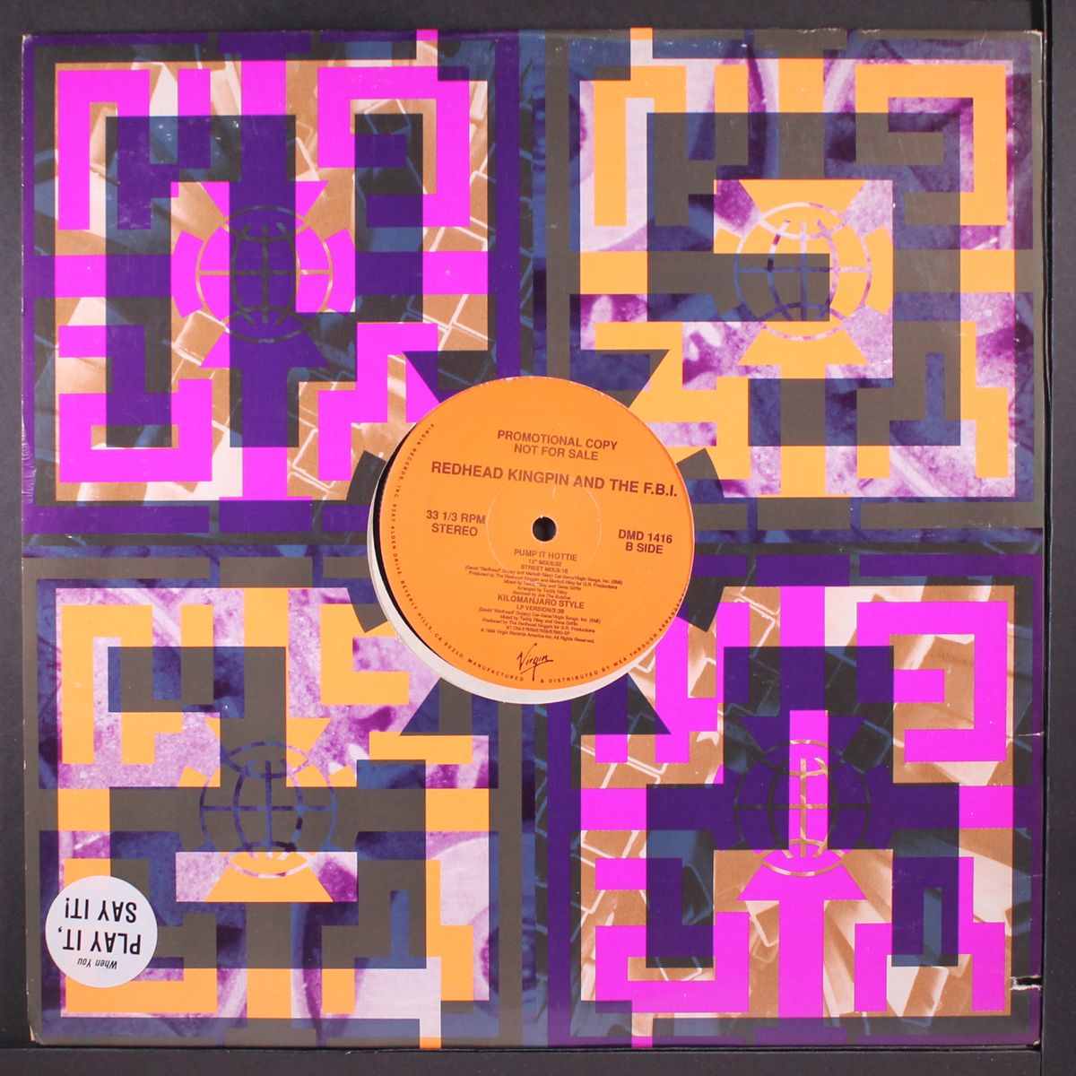 pump it hottie by REDHEAD KINGPIN AND THE F.B.I.