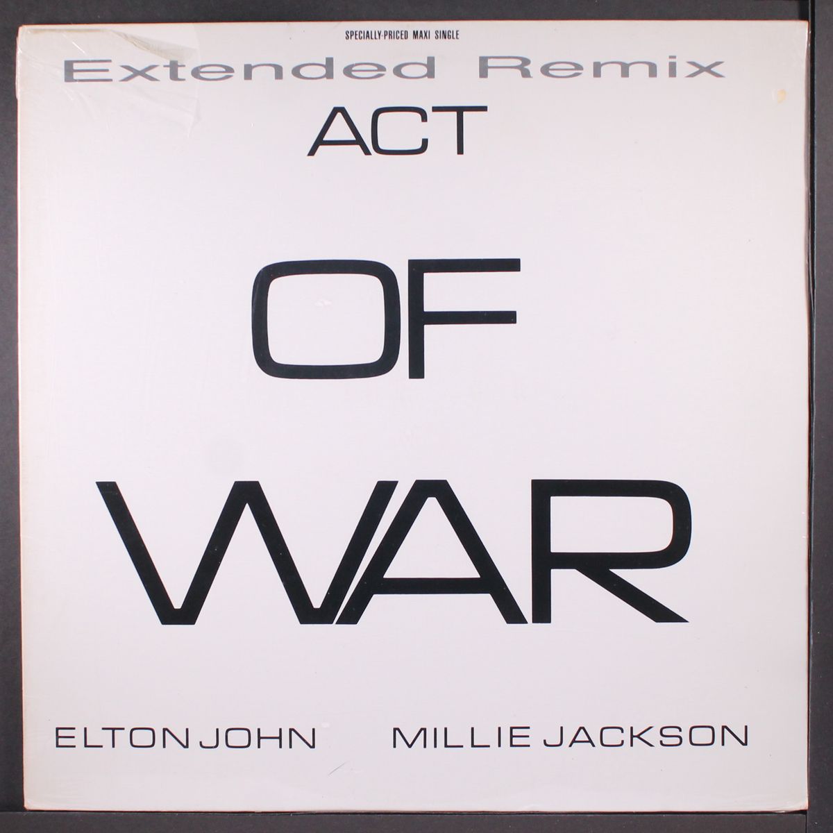 act of war by ELTON JOHN / MILLIE JACKSON