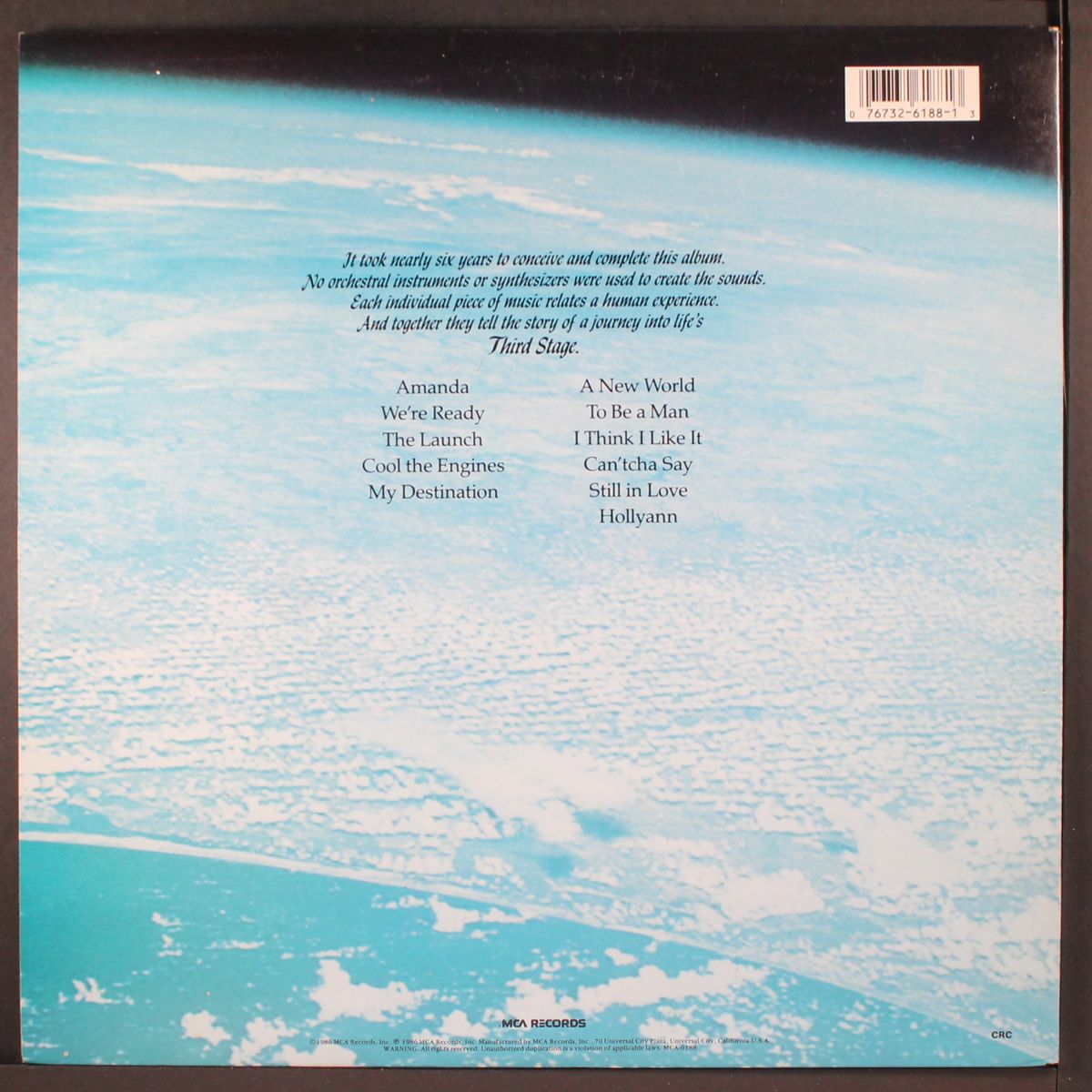 third stage by BOSTON