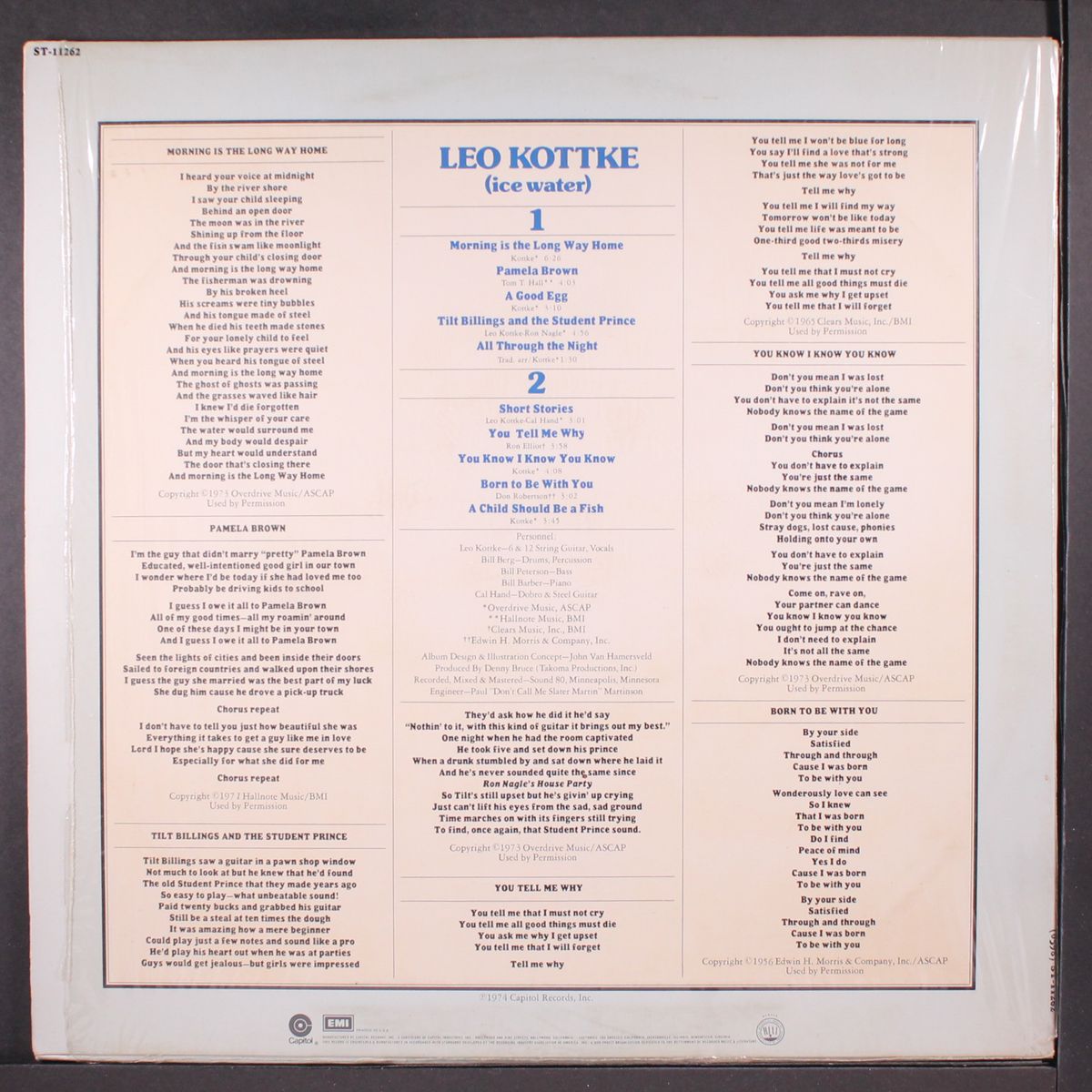 ice water by LEO KOTTKE