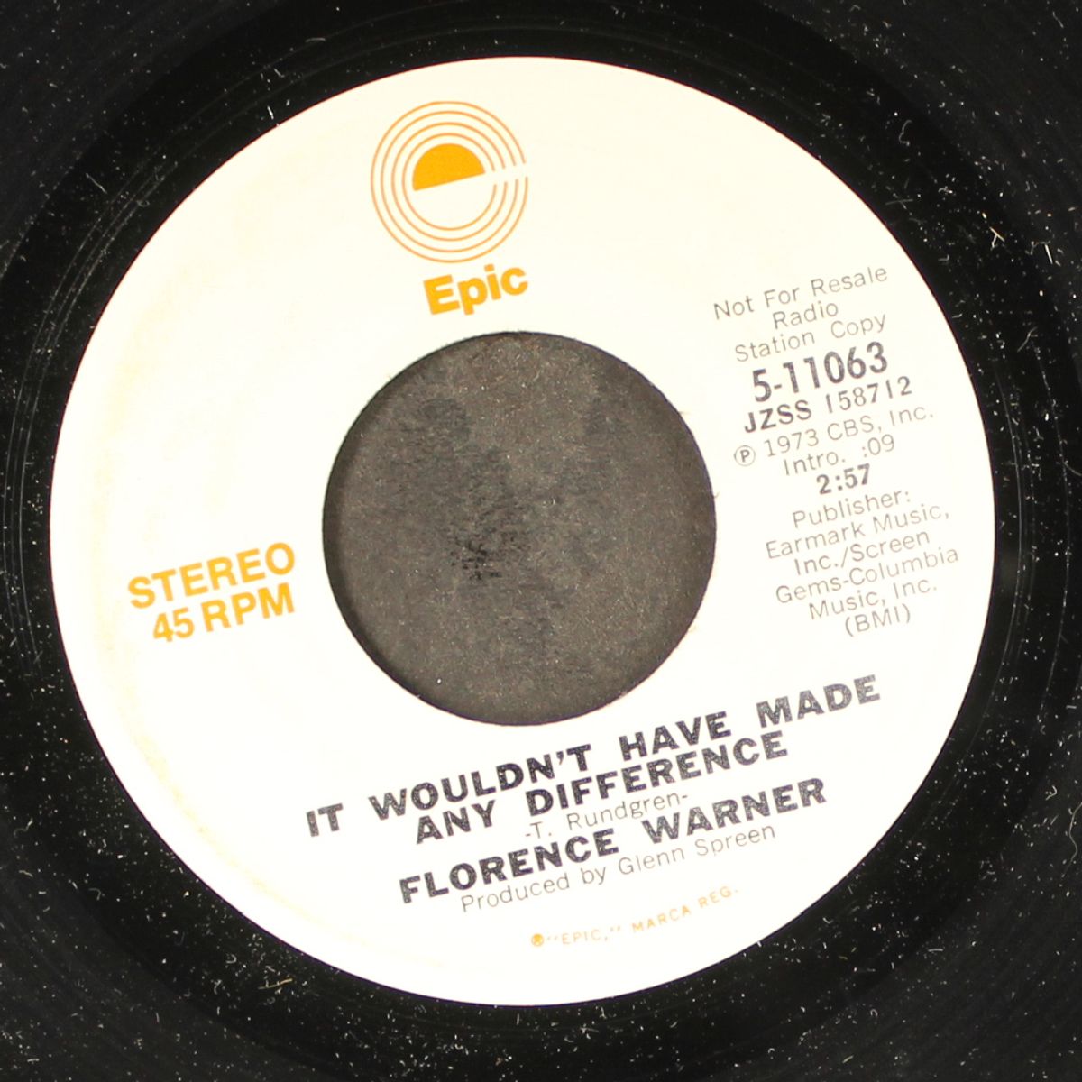 it wouldn't have made any difference / mono by FLORENCE WARNER