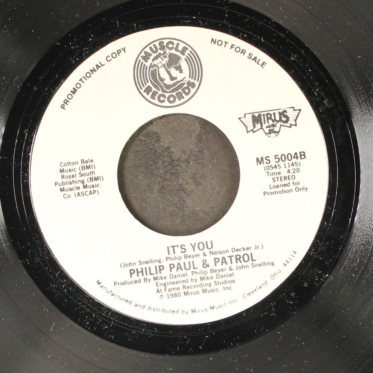it's you / last stand for love by PHILIP PAUL & PATROL
