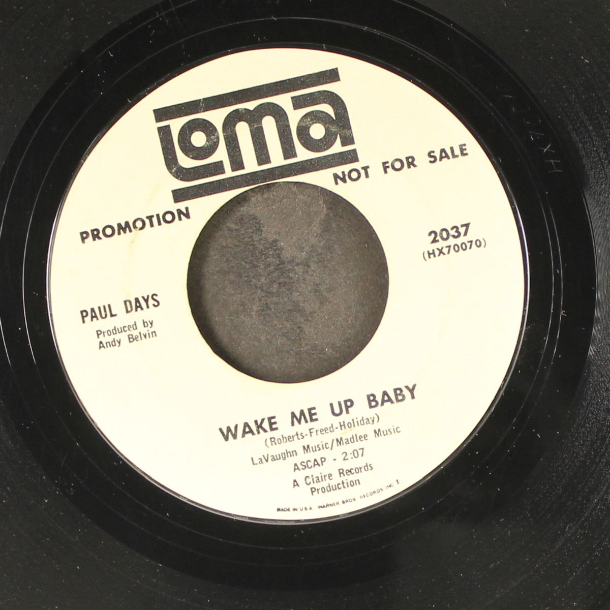 wake me up baby / juvenile jungle by PAUL DAYS