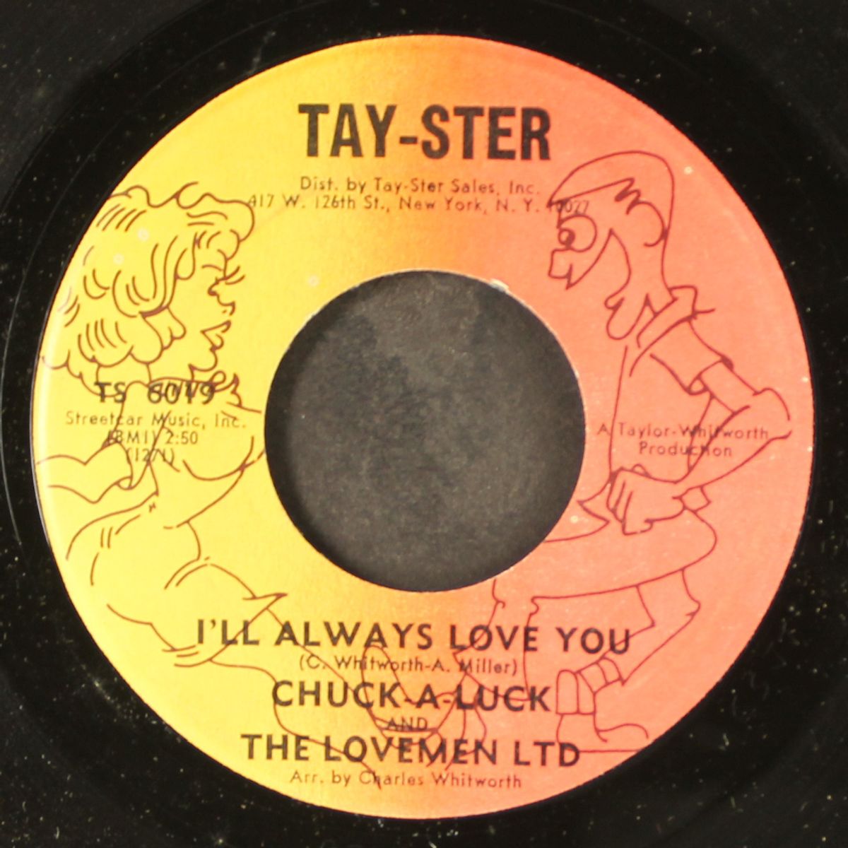 i'll always love you / whip ya by CHUCK-A-LUCK & LOVEMEN LTD