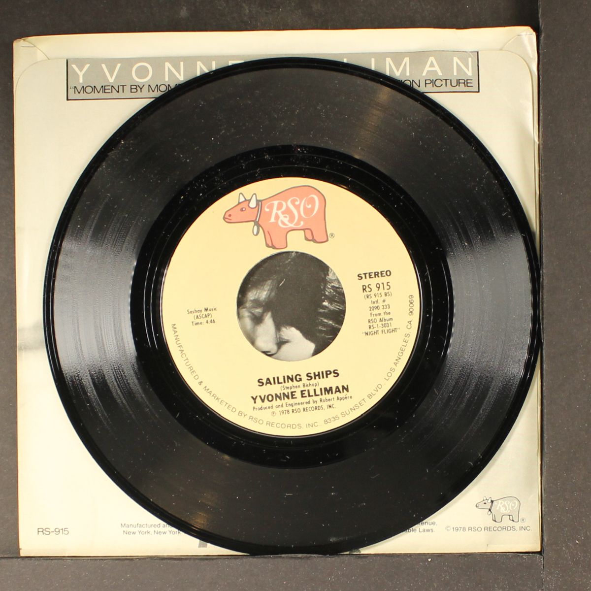 moment by moment / sailing ships by YVONNE ELLIMAN