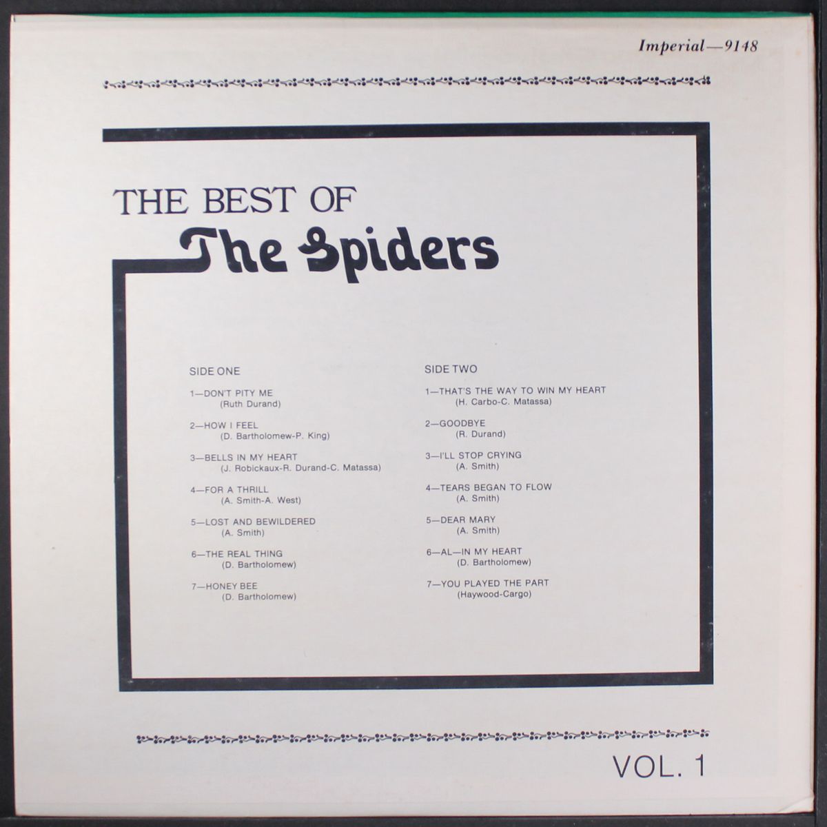 best of, vol. 1 by SPIDERS
