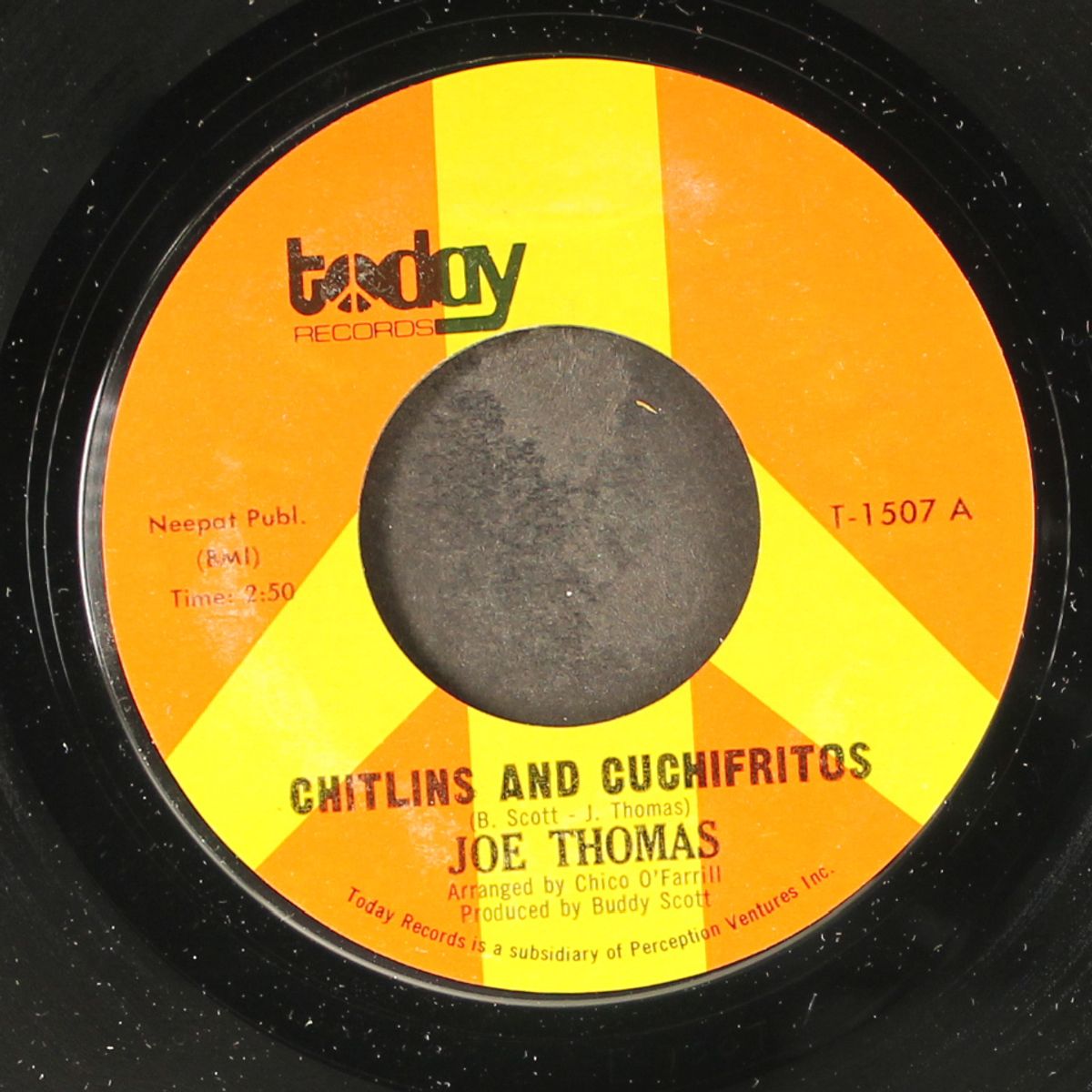 chitlins and cuchifritos / talk to me by JOE THOMAS