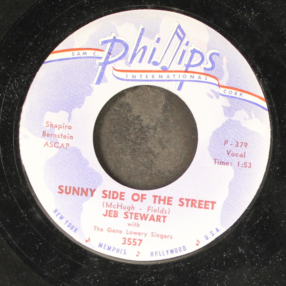 sunny side of the street / take a chance by JEB STEWART