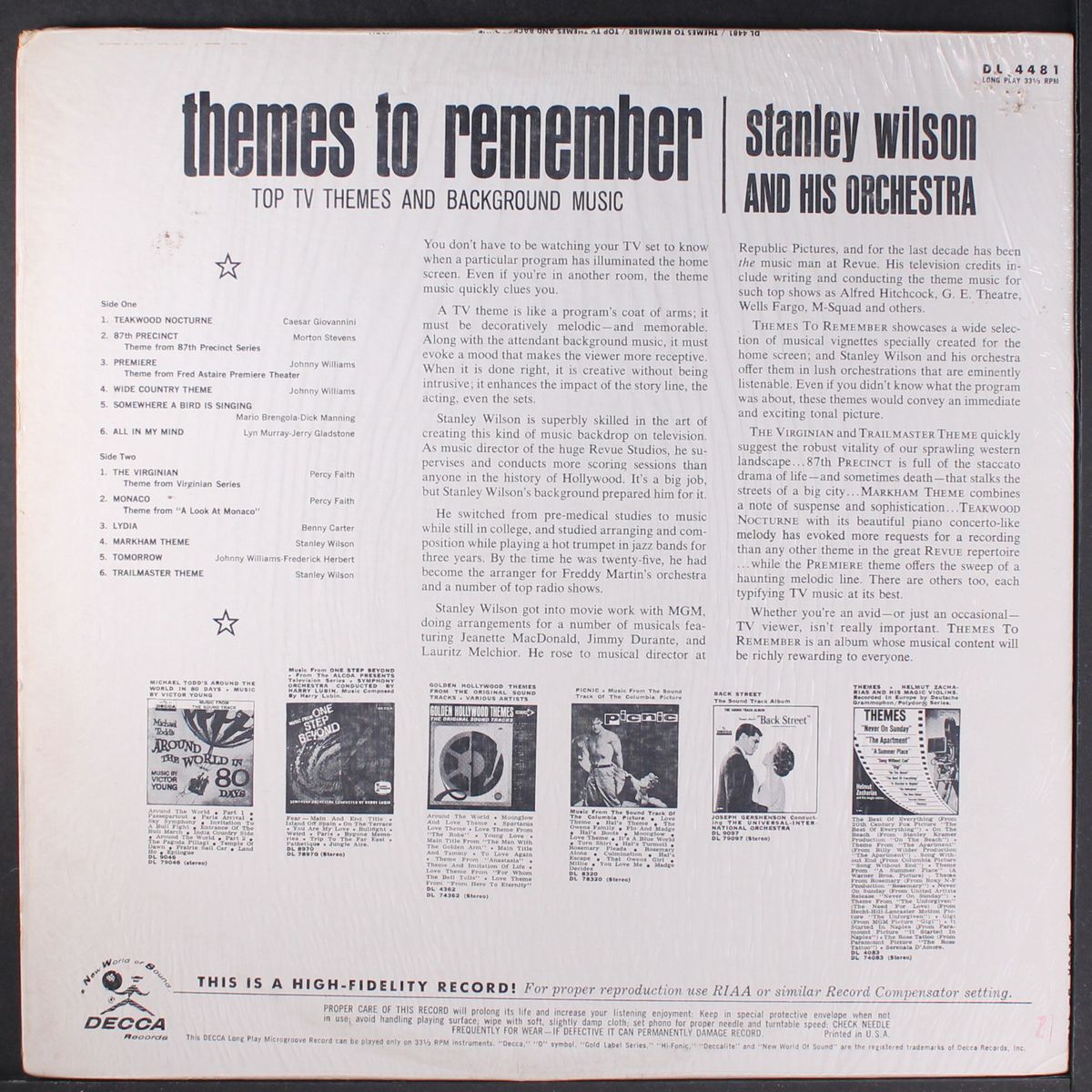 themes to remember by STANLEY WILSON