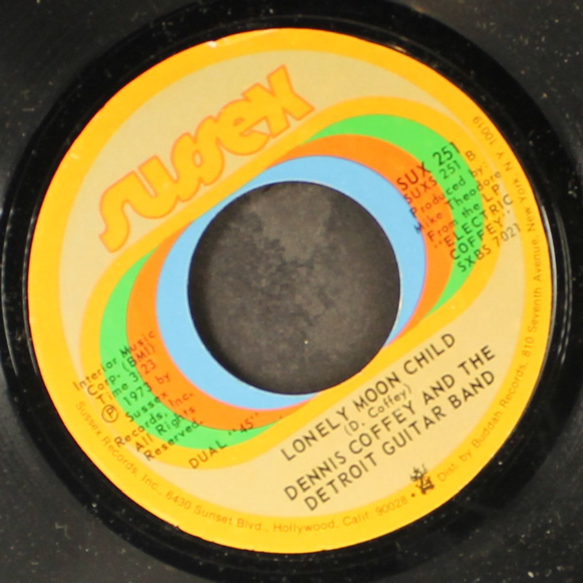 capricorn's thing / lonely moon child by DENNIS COFFEY