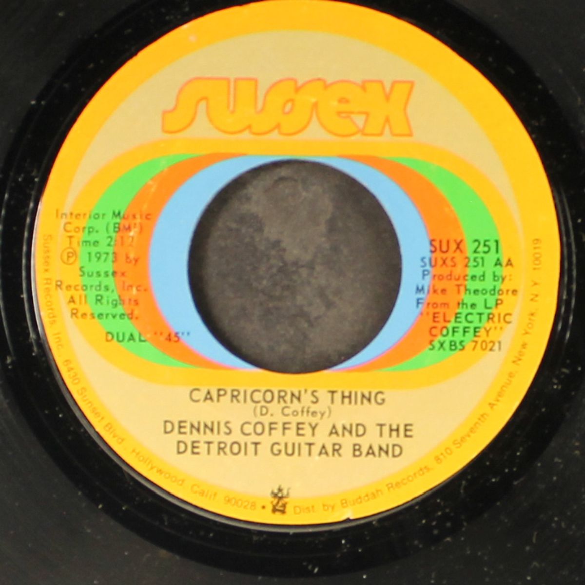 capricorn's thing / lonely moon child by DENNIS COFFEY