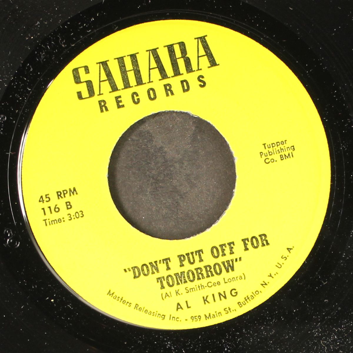 playing on me / don't put off for tomorrow by AL KING