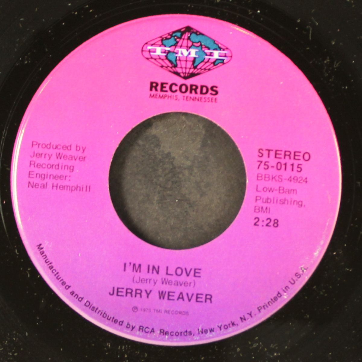 i'm so in love with you / i'm in love by JERRY WEAVER