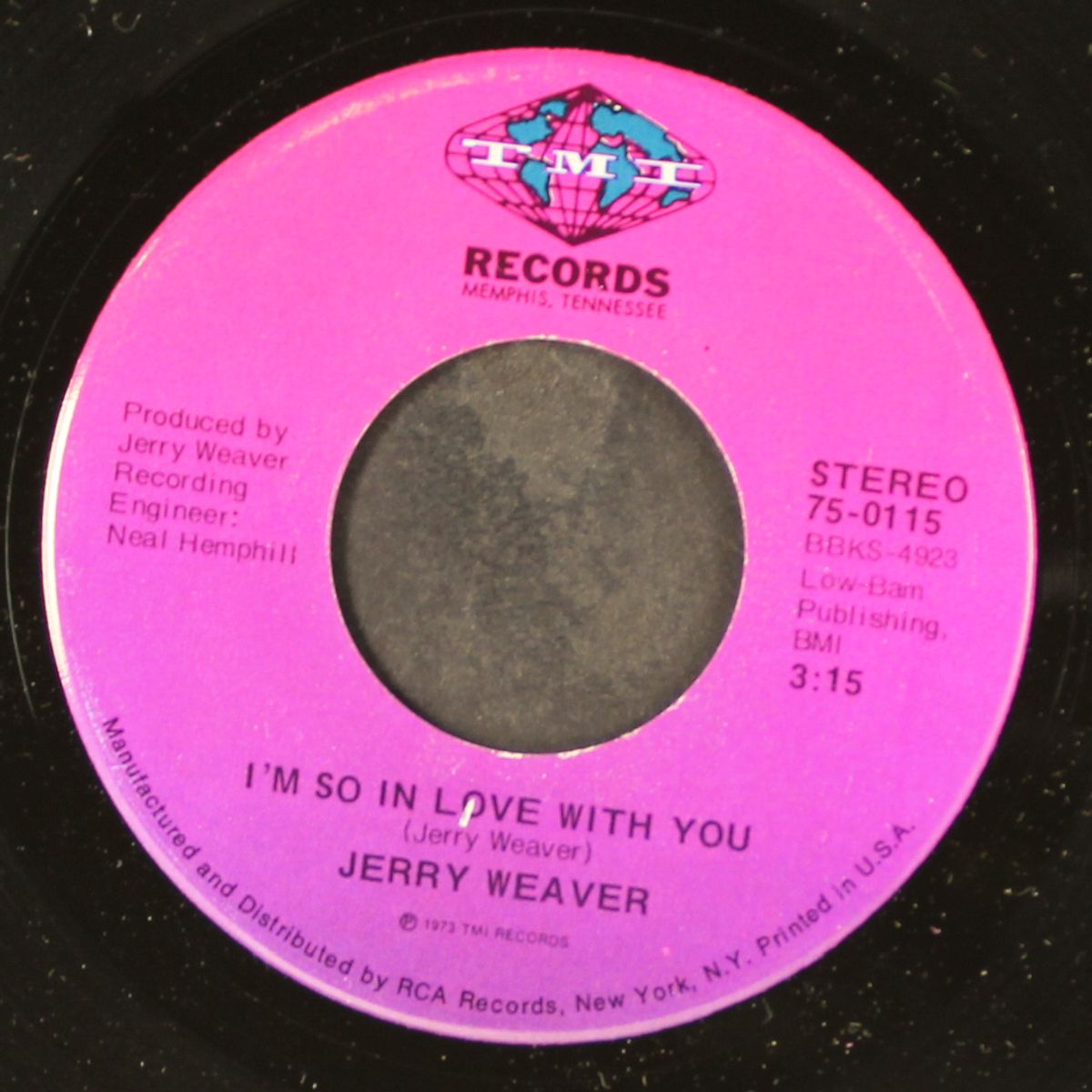 i'm so in love with you / i'm in love by JERRY WEAVER