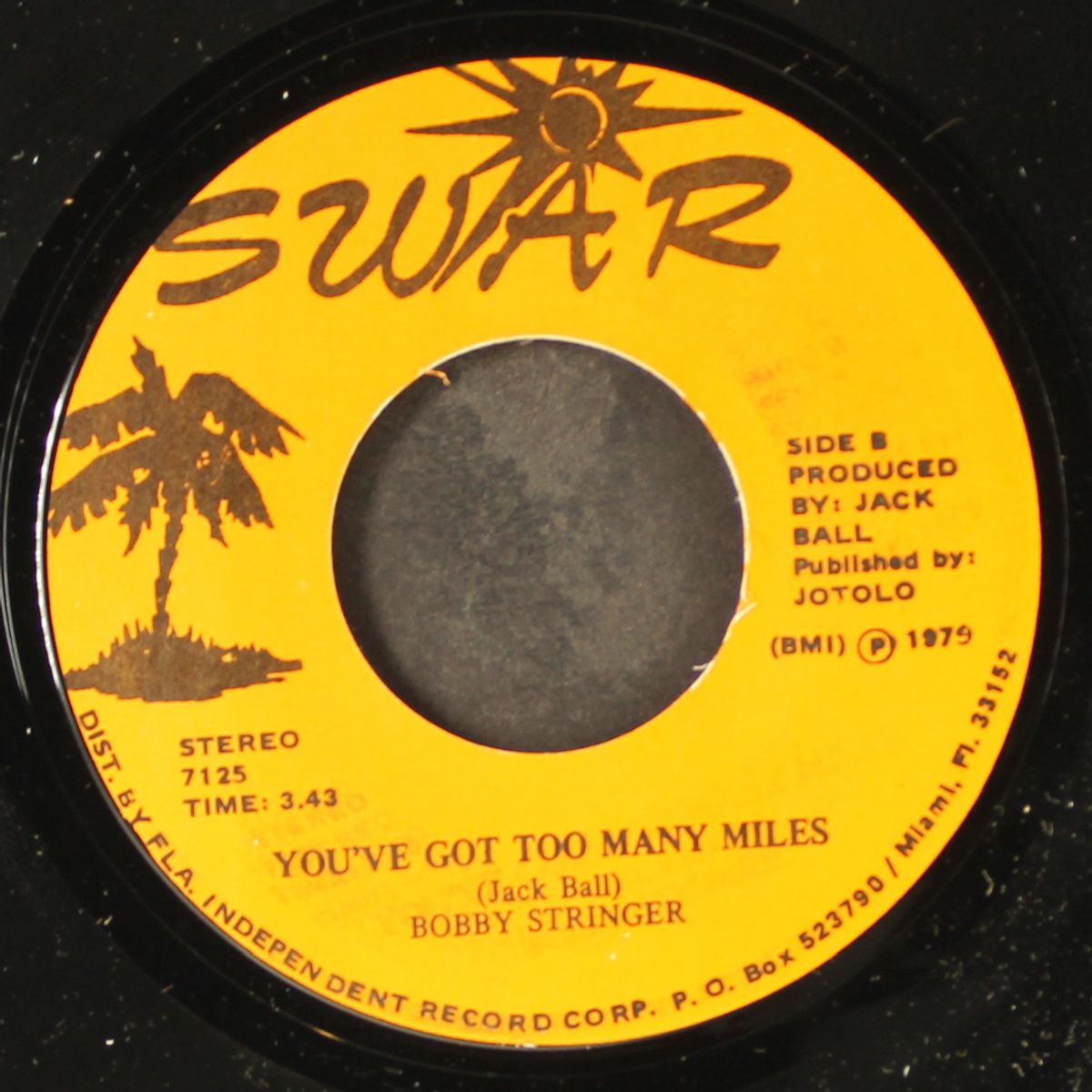 before you / you've got too many miles by BOBBY STRINGER