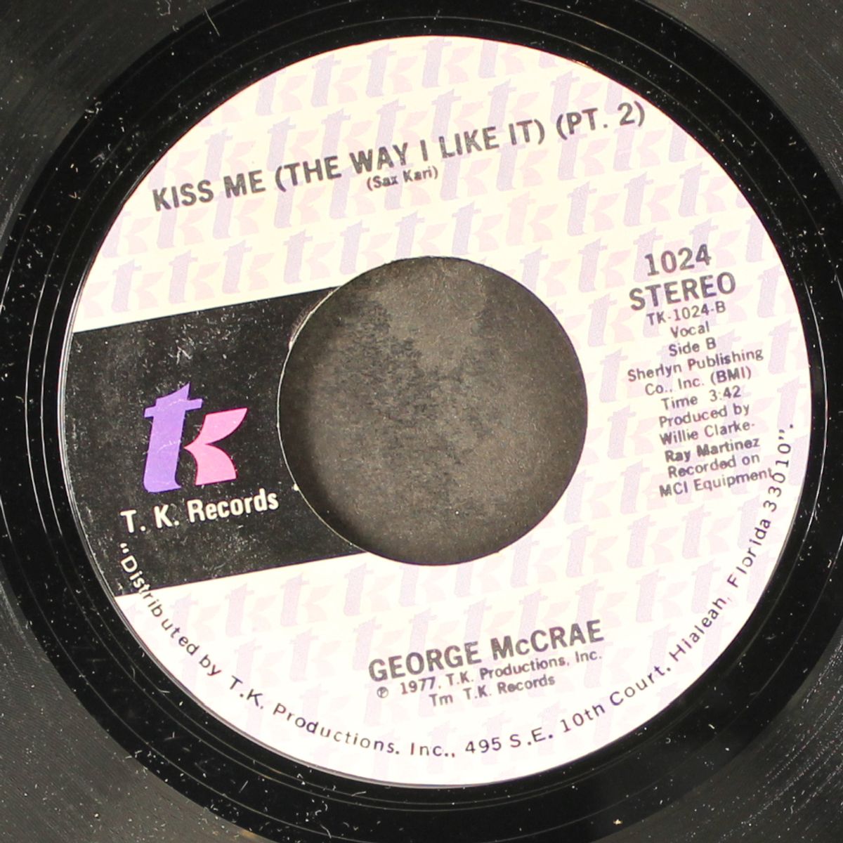 kiss me (the way i like it) / part 2 by GEORGE MCCRAE