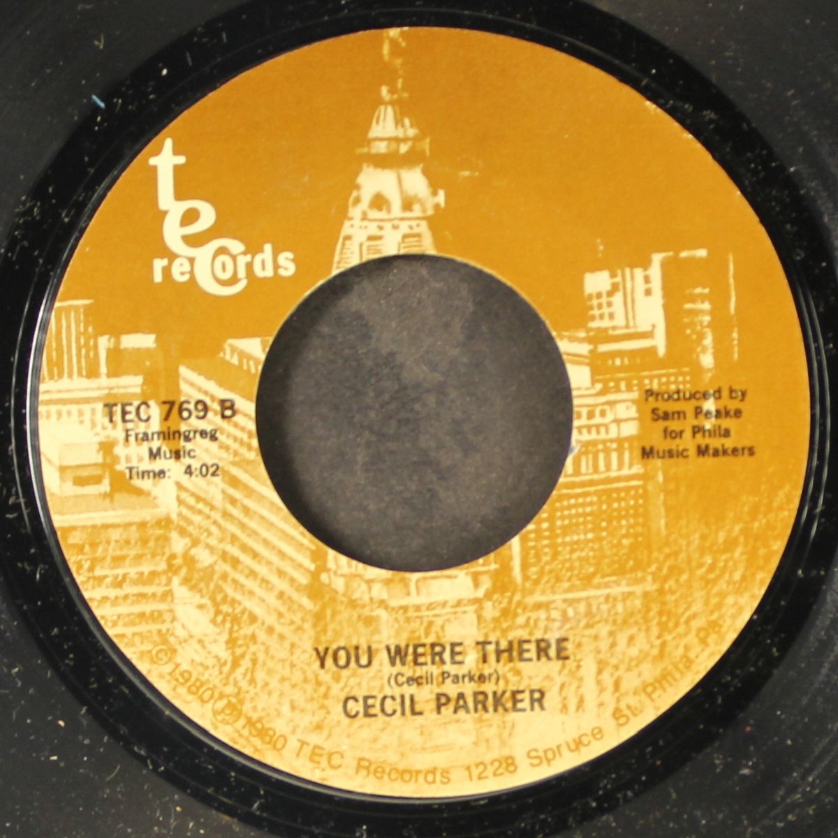 love is / you were there by CECIL PARKER