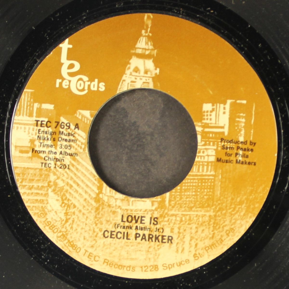 love is / you were there by CECIL PARKER