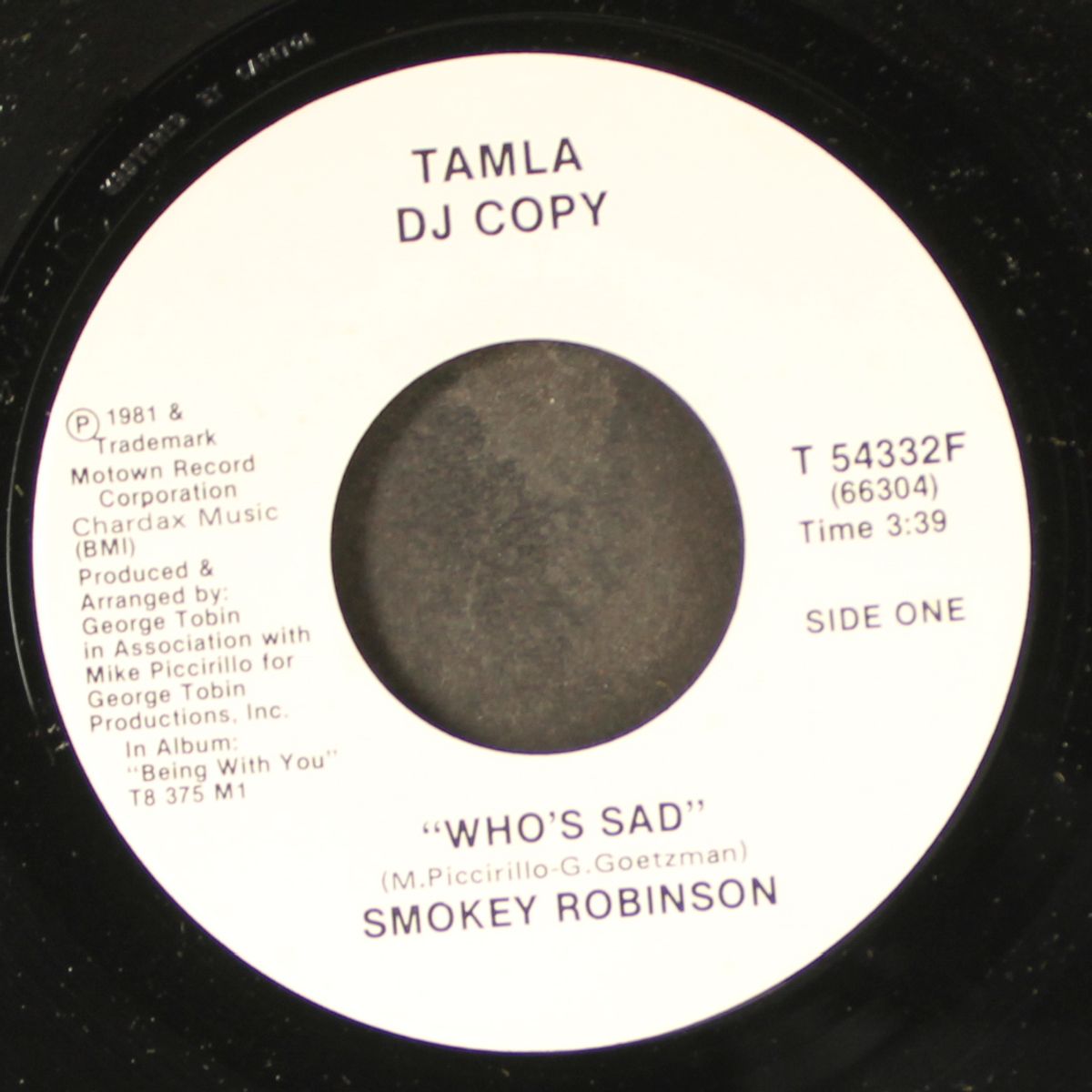 who's sad / same by SMOKEY ROBINSON