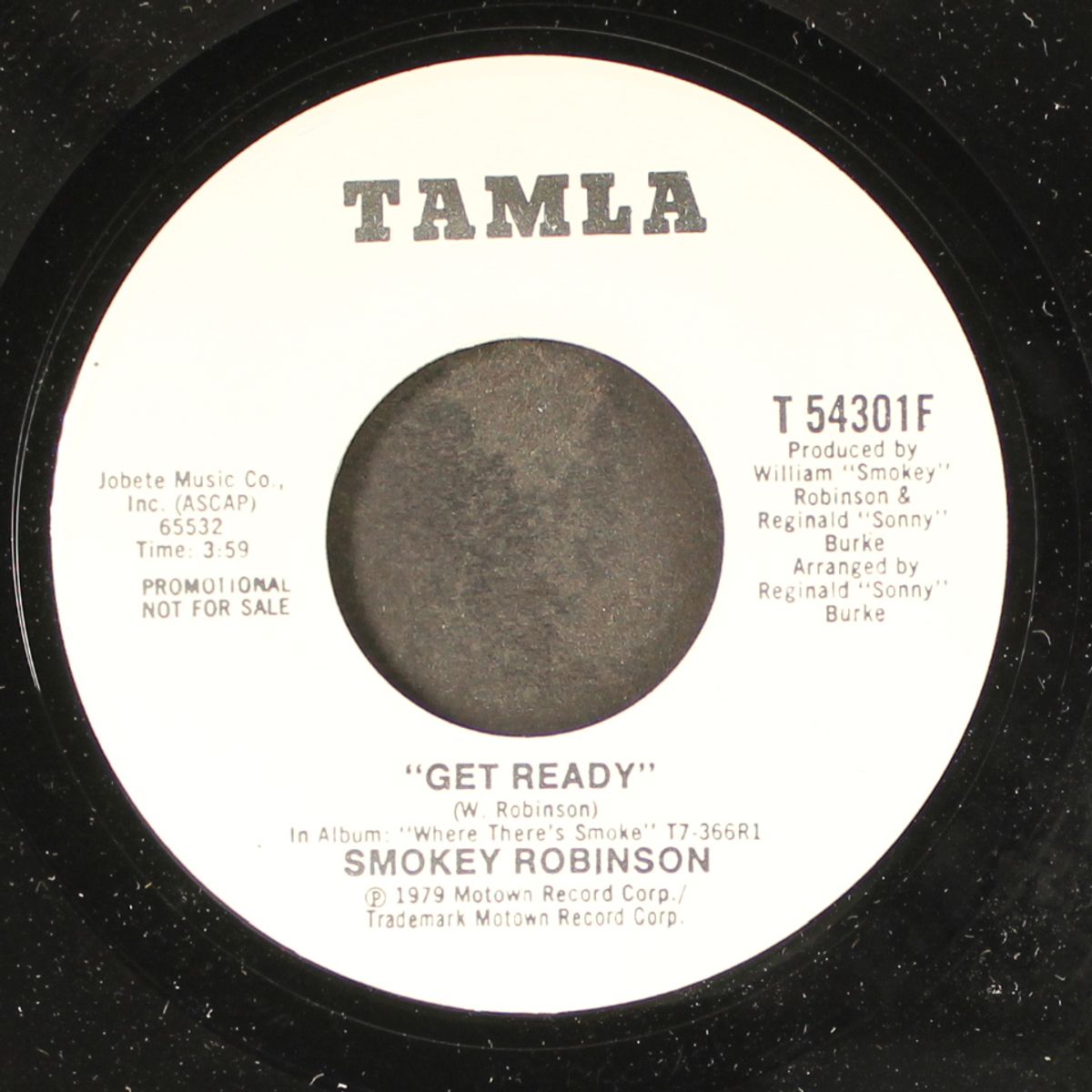get ready / same by SMOKEY ROBINSON