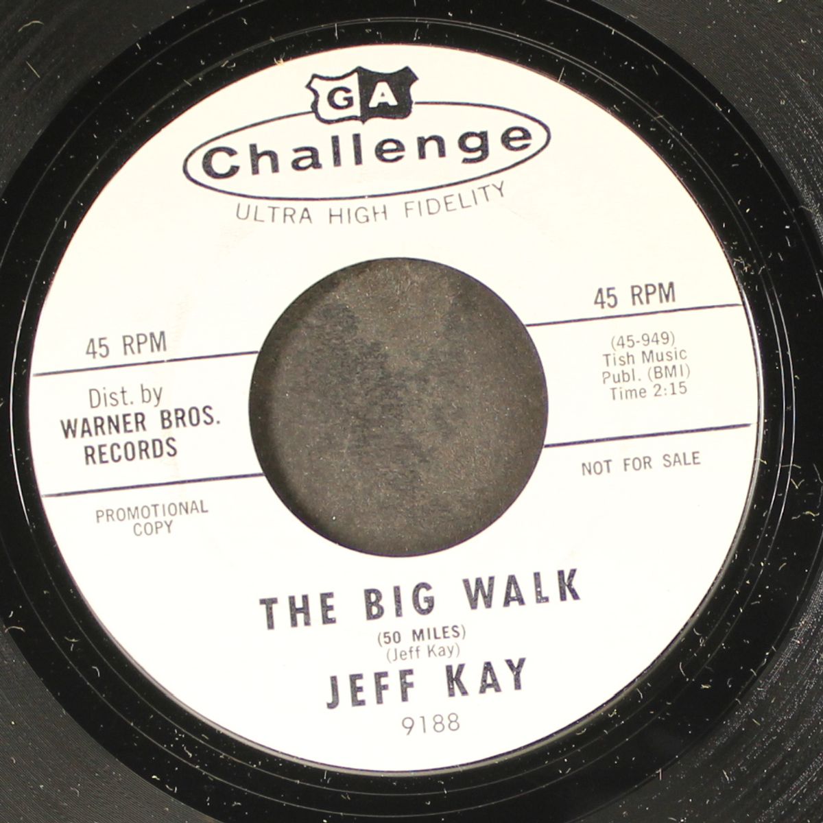 blame it on teddy / the big walk by JEFF KAY