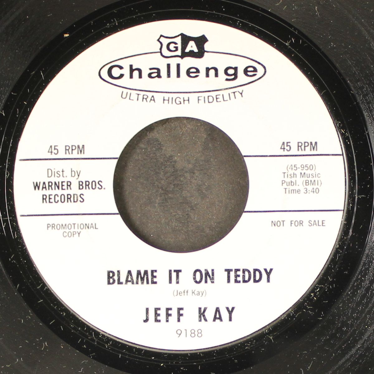 blame it on teddy / the big walk by JEFF KAY