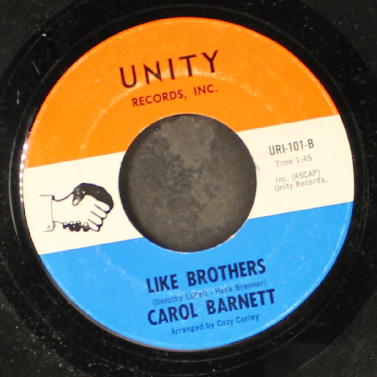 unrest in the nation / like brothers by CAROL BARNETT