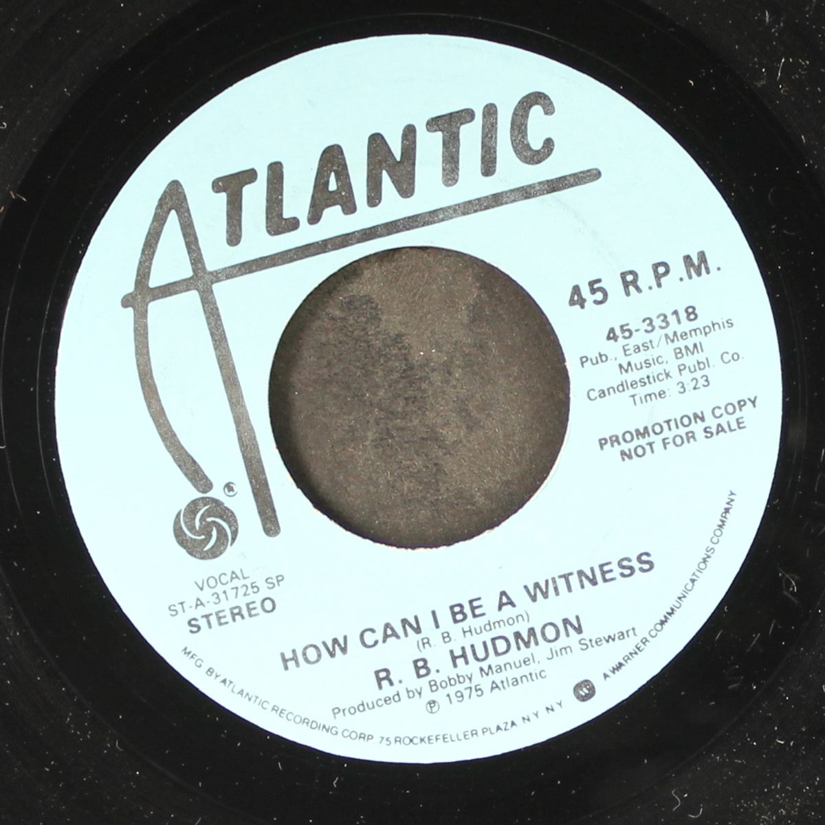 how can i be a witness / mono by R.B. HUDMON