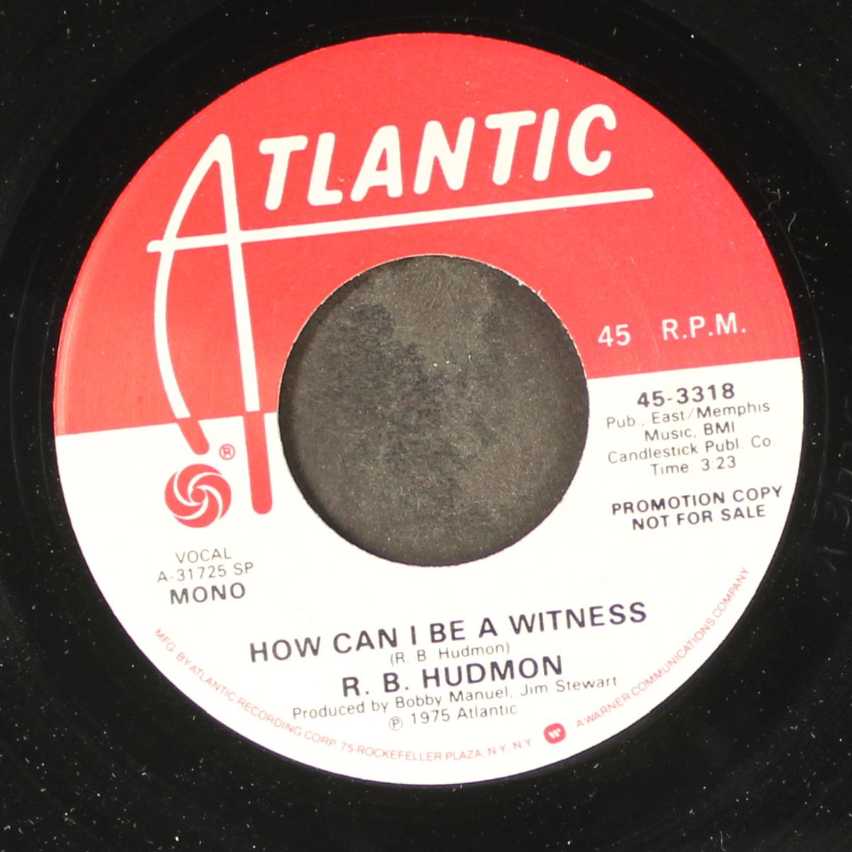 how can i be a witness / mono by R.B. HUDMON