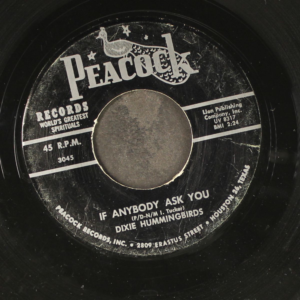 lord, i come to thee / if anybody ask you by DIXIE HUMMINGBIRDS