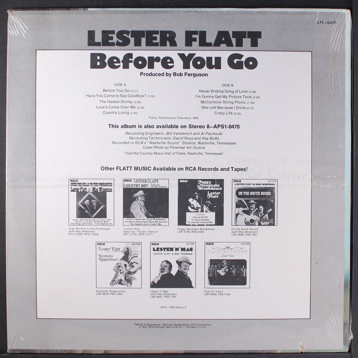before you go by LESTER FLATT